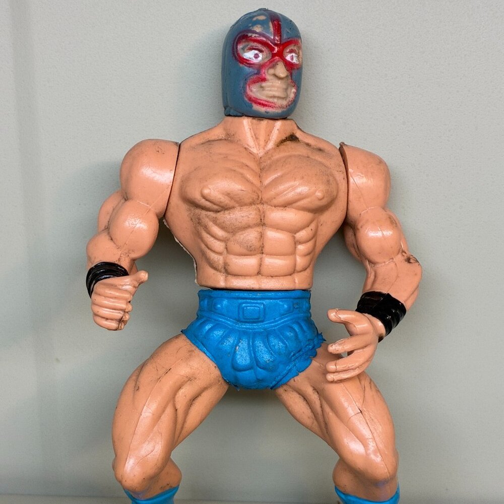 Lucha Libre figure motu ko bootleg Cachascan